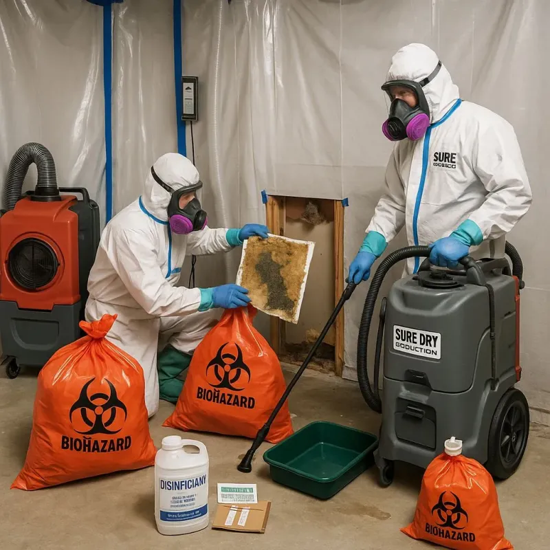 Contaminated Water Handling Protocols process in Weldon, NC